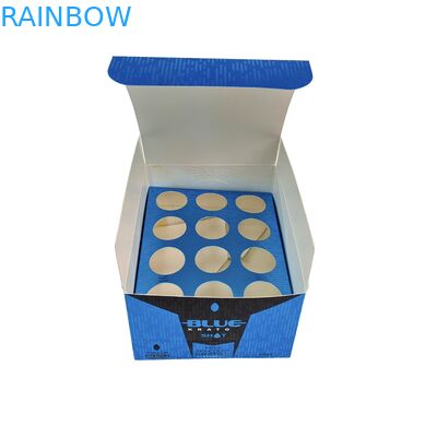 Boîtes d'affichage de tubes en rouleaux à prix de gros Boîtes d'affichage personnalisées