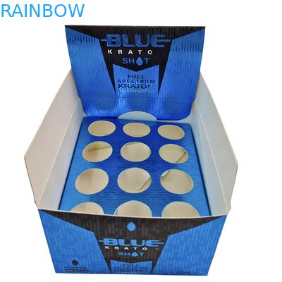 Boîtes d'affichage de tubes en rouleaux à prix de gros Boîtes d'affichage personnalisées