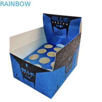 Boîtes d'affichage de tubes en rouleaux à prix de gros Boîtes d'affichage personnalisées