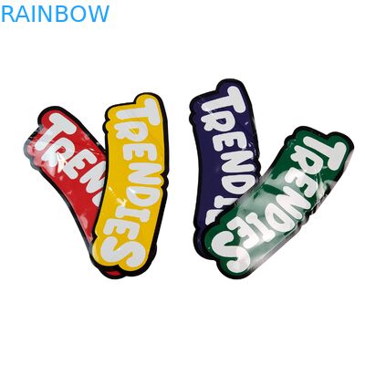 Coffret à fermeture à glissière à l'odeur non stockée 3.5g Sac à fermeture à glissière de forme spéciale avec fermeture à glissière anti-enfants