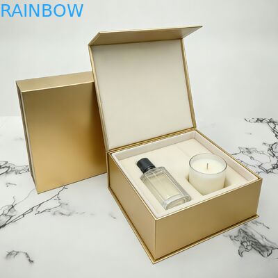 Logo personnalisé Grand carton mateur de luxe Biodégradable Fermeture magnétique pliable Boîte à emballage pour emballages cosmétiques