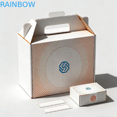 Dossiers d'expédition cadeaux biodégradables personnalisés avec pelliculage mat et logo personnalisé