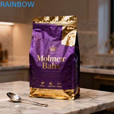 Sacs en Mylar personnalisés biodégradables pour aliments pour animaux, pochettes à soufflet latéral, nourriture pour chiens et chats, sacs à fermeture éclair avec valve