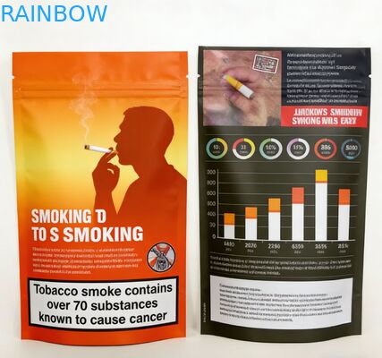 Sac à fermeture à glissière Mylar à l' odeur imprimé sur mesure