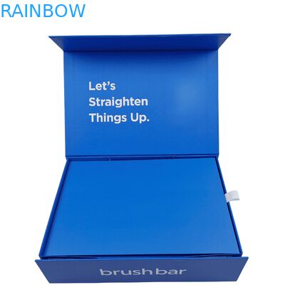 Boîte personnalisée pliable magnétique pour kit d'appareils dentaires avec épaisseur de 350g pour l'emballage d'aligneurs orthodontiques