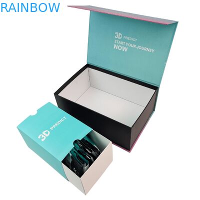 Boîte d'emballage pour aligneurs dentaires personnalisés du fabricant avec logo, recyclable, de luxe, magnétique, pour bagues dentaires, en papier rigide, coffret cadeau