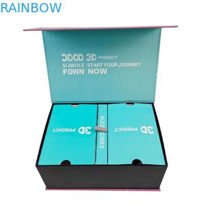 Boîte d'emballage pour aligneurs dentaires personnalisés du fabricant avec logo, recyclable, de luxe, magnétique, pour bagues dentaires, en papier rigide, coffret cadeau