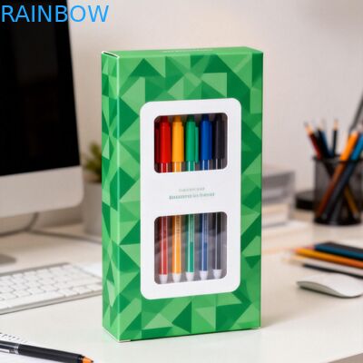 Boîte en papier de taille personnalisée avec fenêtre transparente pour présentation et épaisseur de 350g pour emballage alimentaire