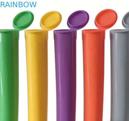 Tube hermétique à fermeture à pression personnalisée et résistante aux enfants, avec options d'impression personnalisables pour un stockage sécurisé