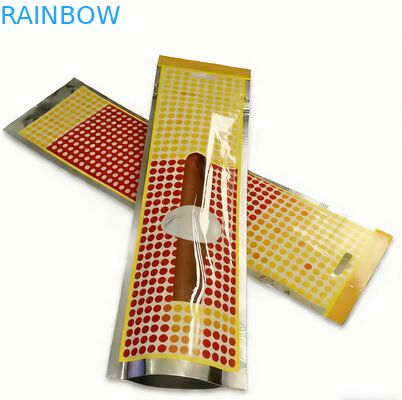 Custom Printed Smell Proof Resealable Holographic Mylar Bag Ziplock Pouch for Food and Tobacco