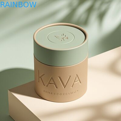 Tubes en papier kraft biodégradables personnalisables de qualité alimentaire pour l'emballage de boîtes cadeaux