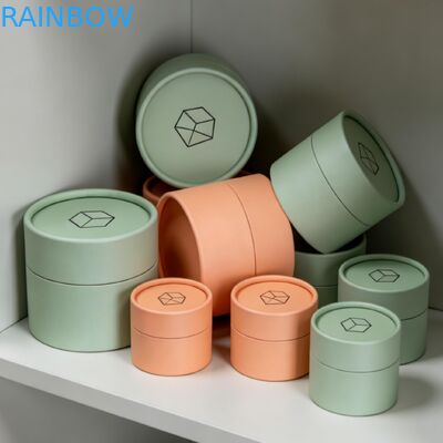 Emballage en bouteille biodégradable et personnalisable, écologique, tubes et boîtes en papier pour emballages cosmétiques et parfumés sans danger pour les aliments