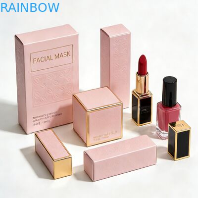 Boîte de parfum de luxe personnalisée avec 350g d'épaisseur et estampage à chaud pour emballage cadeau premium