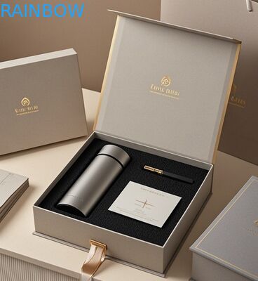 Pour les produits de luxe, biodégradable, 350 g d'épaisseur, carton, carton, boîte à emballage, dossier pour les chemises, chaussures, vêtements, expédition, cadeau.