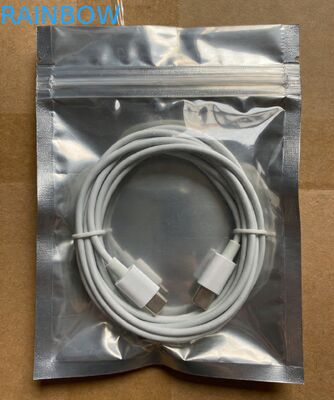 Sacs en plastique PE personnalisés pour bijoux boucles d'oreilles recyclables anti-oxydation à un côté sac de rangement fermeture à glissière transparente