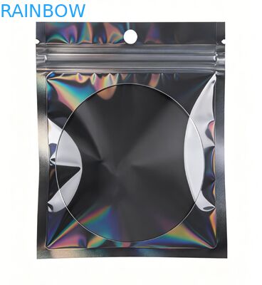 Sac d'emballage recyclable en PVC plastique mat recouvreable avec scellé à trois côtés