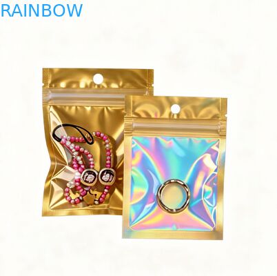 Sac d'emballage recyclable en PVC plastique mat recouvreable avec scellé à trois côtés