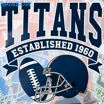 Étiquette de presse à chaleur holographique argentée personnalisée