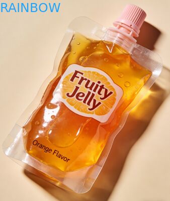 Sacoche à bouteille personnalisée de 30 ml pour purée de yogourt de fruits jus de bébé pour bébé alimentation complémentaire en forme de sacoche à bouteille sac en plastique