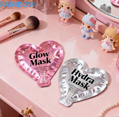 Crème et lotion de soin de la peau personnalisée Emballage en plastique Petit échantillon cosmétique Sachet Mylar sacs en feuille de papier Sacs de joint thermique Sacs de petit mini sac