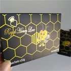 Boîte de papier royale du Roi Honey d'hologramme de logo de laser de sac de la Malaisie VIP de sachet royal fait sur commande de miel