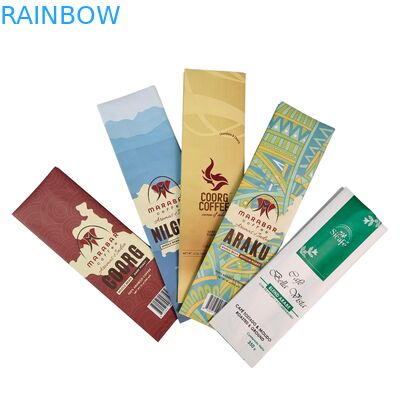 Pochette refermable de qualité alimentaire anti-odeur de 120 microns pour emballage de café et de collations