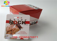 Impression de la boîte de présentation de Packa 3D de carte de boursouflure de pilule de sexe CMYK réutilisée avec le double trou