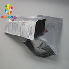 Sachets en matière plastique recyclables empaquetant le sac zip-lock de nourriture de thé de papier d'aluminium pour la poudre de protéine