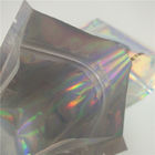 Sac olographe Shinning de vernis à ongles de poudre de scintillement de Mylar de sacs d'hologramme d'emballage de poche d'aluminium
