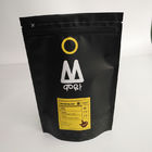 1 kilogramme 500 grammes 250 grammes tient le sac mat noir d'emballage de café avec les sacs intérieurs supérieurs de papier d'aluminium de tirette et