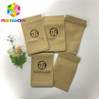 Impression UV trois sacs en papier de métier de tirette scellés par côté pour l'emballage de barre de chocolat