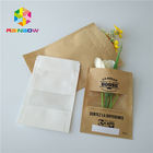 Surface de Matt de sacs à poudre de café de filtre d'emballage de sac de papier de Brown emballage avec la fenêtre