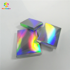 Le boîte-cadeau de papier d'hologramme composent les produits cosmétiques adaptés aux besoins du client pour l'emballage de rouge à lèvres