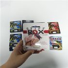 Stiff blanc de boîte à cartes de la boursouflure 3d d'emballage de la panthère 7K pour la pilule masculine d'amélioration