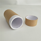 Tube de carton réutilisé d'emballage de boîte de papier pour le congé de thé/bouteille en verre cosmétique
