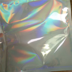 L'emballage de sous-vêtements de vêtements tiennent le zip-lock olographe de scintillement iridescent de sacs de poche de tirette