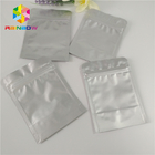 Emballage blanc mat de décoration d'anneau d'écouteur de Mylar de soudure à chaud de preuve d'odeur de paquet de sachets en matière plastique