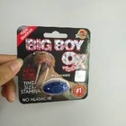 Boîte de présentation recyclable de papier de rhinocéros d'emballage de carte de boursouflure pour l'amélioration sexuelle masculine