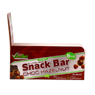 Le logo au détail fait sur commande bon marché a imprimé la boîte de présentation pliable de compteur de carton ondulé pour l'emballage de snack-bar