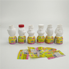 Label en plastique de douille de rétrécissement d'enveloppe de la chaleur de PVC imprimée par coutume et d'ANIMAL FAMILIER pour la bouteille