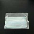 La soudure à chaud jetable d'emballage de masque met en sac l'impression supérieure de gravure de tirette avec la fenêtre