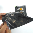 Les sacs mats de Mylar de café du blanc 1kg de papier d'aluminium tiennent la poche de grain de café avec la tirette