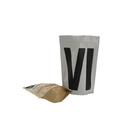 Le papier d'aluminium de empaquetage de poche zip-lock d'aluminium tiennent le sac de café avec la valve de décarburation
