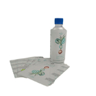 La bouteille biodégradable d'enveloppe de rétrécissement marque l'autocollant, douille de rétrécissement de chaleur en plastique de PVC