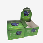 Boîte de papier écologique d'affichage, boîte d'emballage de barre d'énergie de bouteille de pétrole du rhinocéros CBD de boîte d'enveloppe de cadeau