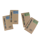 Le matériel recyclable Brown Papier d'emballage a adapté des sacs en papier aux besoins du client pour l'emballage cosmétique