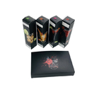 Boîte noire de Matte Uv Printing Custom Paper pour l'emballage d'huile du parfum/CBD