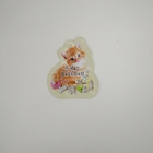 poche en plastique adaptée aux besoins du client d'emballage de casse-croûte d'aliments pour chats de sac d'emballage alimentaire d'animal familier de catégorie comestible pour le chien avec le logo adapté aux besoins du client