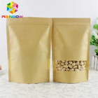 A imprimé propres sacs de Logo Ziplock Stand Up Paper pour la nourriture/grains de café que l'emballage de fenêtre voient par des sacs