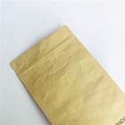 Faits sur commande admis tiennent les sacs qui respecte l'environnement de PLA de papier d'emballage de sacs avec la tirette
